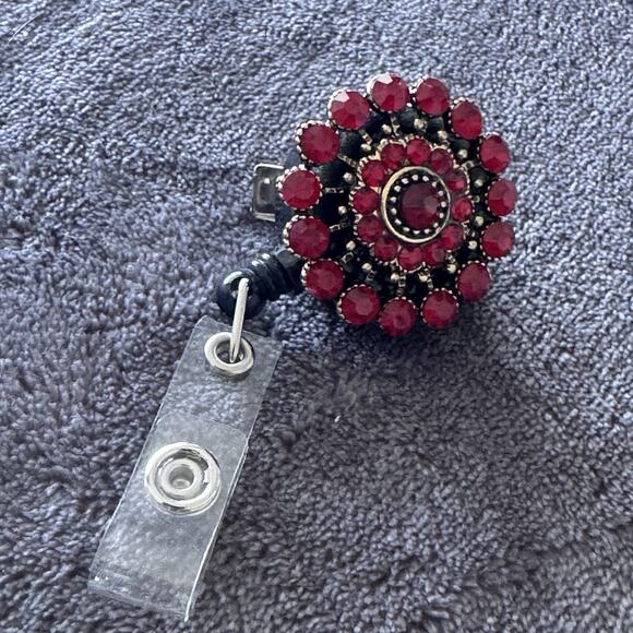 Lanyard Retractable Rhinestone - Picture 8 of 10